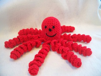 how to crochet a stuffed octopus